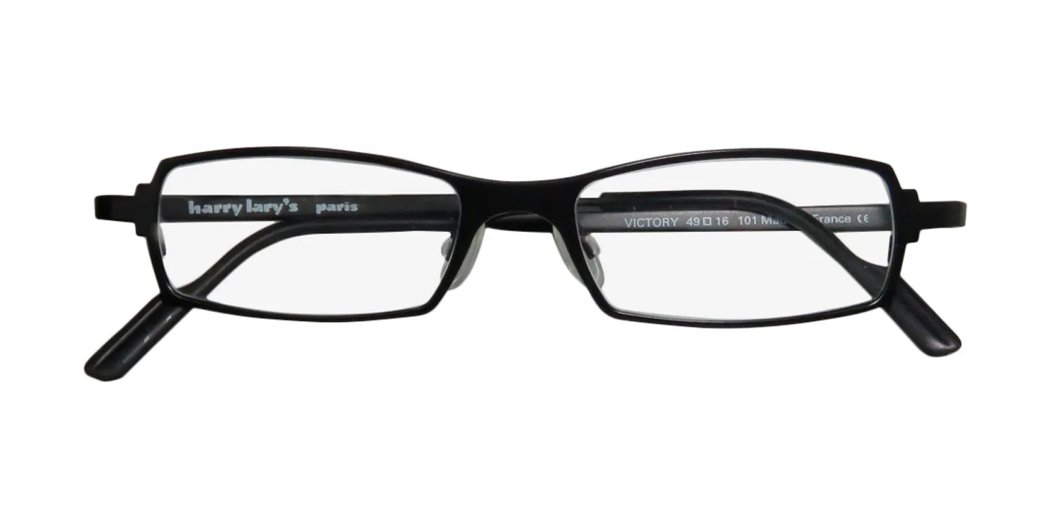 Harry Lary Victory 101 Eyeglasses Black 49mm Unisex 2
