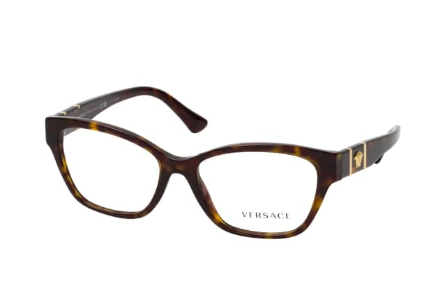 Versace MOD.3344 108 VE3344 Eyeglasses Brown 54mm Women