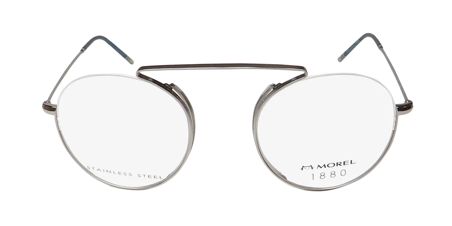 Morel 1880 60122m gn10 Eyeglasses Grey 49mm 3