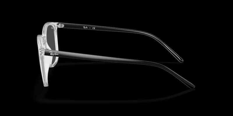Ray-Ban RB7185 5943 Eyeglasses Transparent 52mm Men 2
