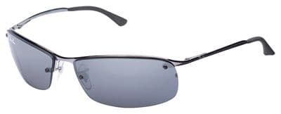 Ray-Ban RB3183 004/82 805289018926 Sunglasses Silver 125mm Men