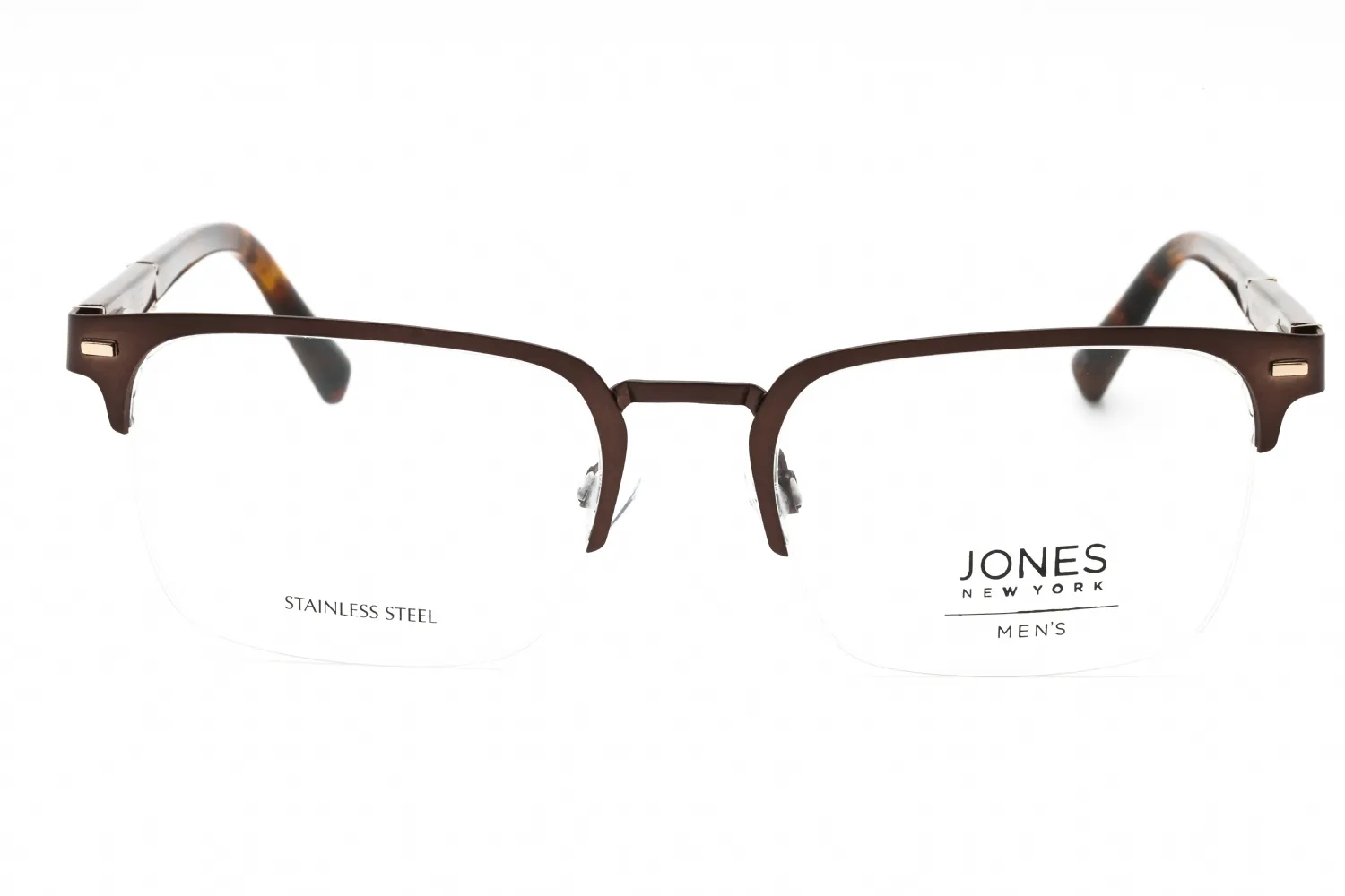 Jones New York VJOM376 0BRO Eyeglasses Brown 52mm Men 2
