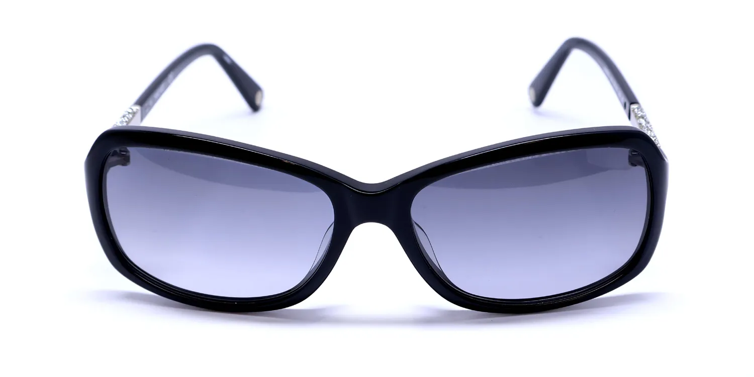 Nine West Nw627s 001 Sunglasses Black 57mm 3