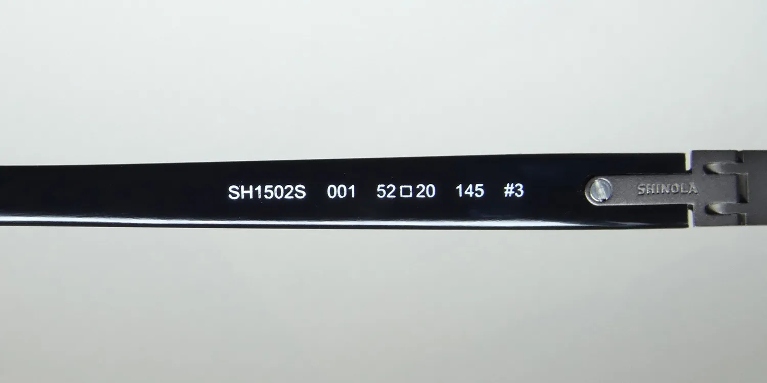 Flexon Shinola 1502s 001 Sunglasses Black 52mm 8