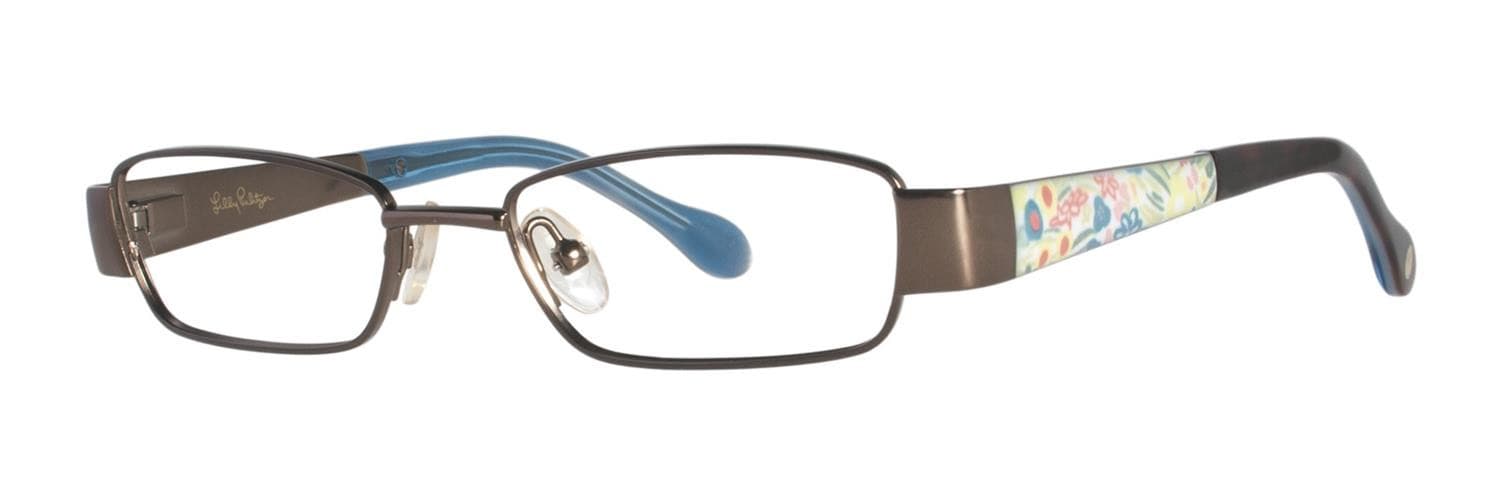 Lilly Pulitzer Lexie Eyeglasses Brown 45mm Kids