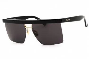 Max Mara MM0072 01A Sunglasses Shiny Black 60mm
