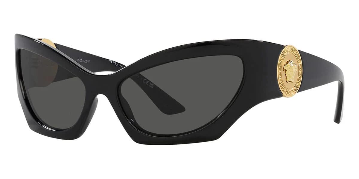 Versace MOD.4450 GB187 Sunglasses Black 60mm Women