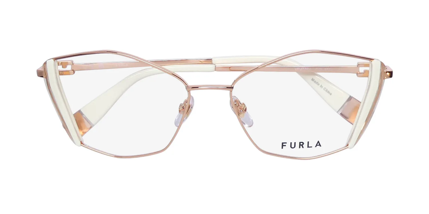 Furla Vfu770v 8fcy Eyeglasses Rose Gold 53mm 2