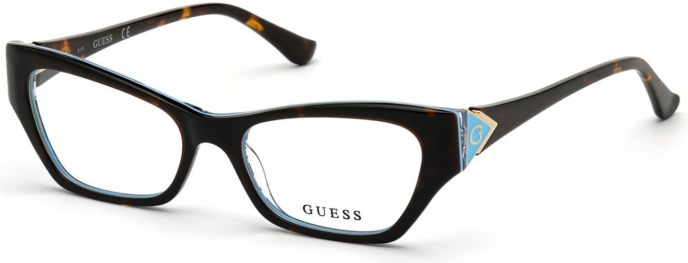 Guess GU2747 052 Eyeglasses Dark Tortoise 53mm Women
