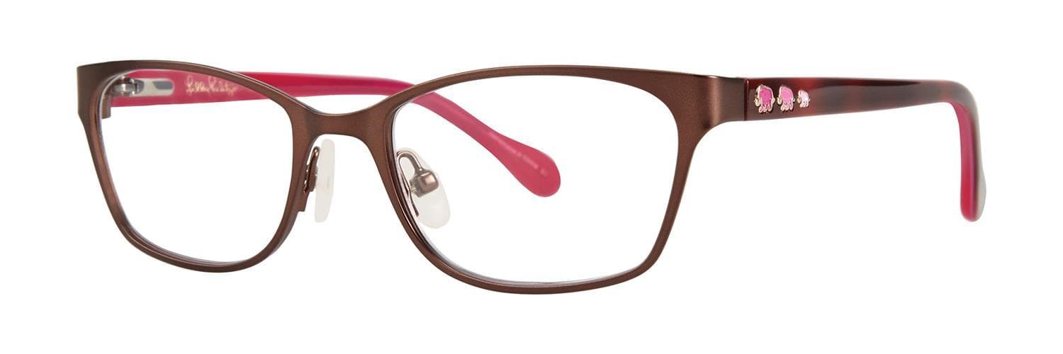 Lilly Pulitzer Amalie Eyeglasses Brown 45mm Kids
