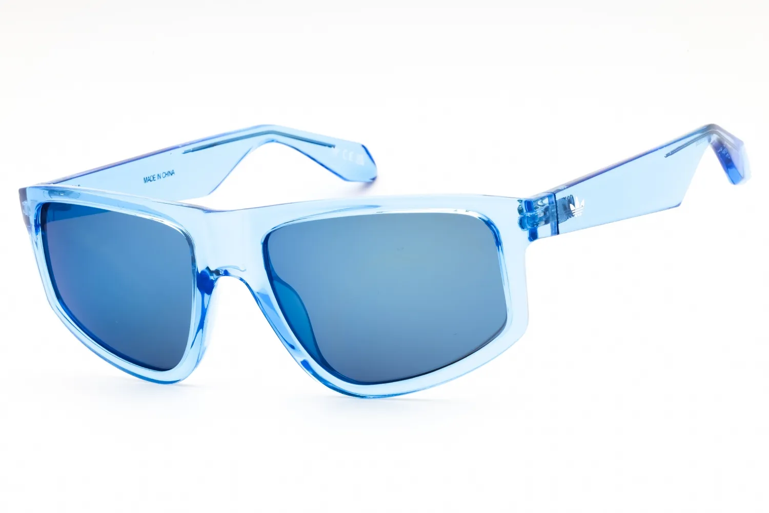 Adidas OR0108 90X Sunglasses Shiny Blue 55mm Unisex