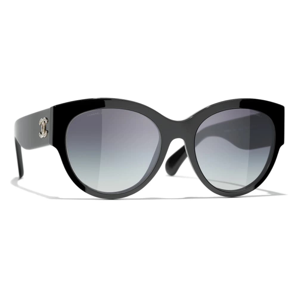 Chanel 5498-B-A c.622/S6 Sunglasses Black 140mm Women 3