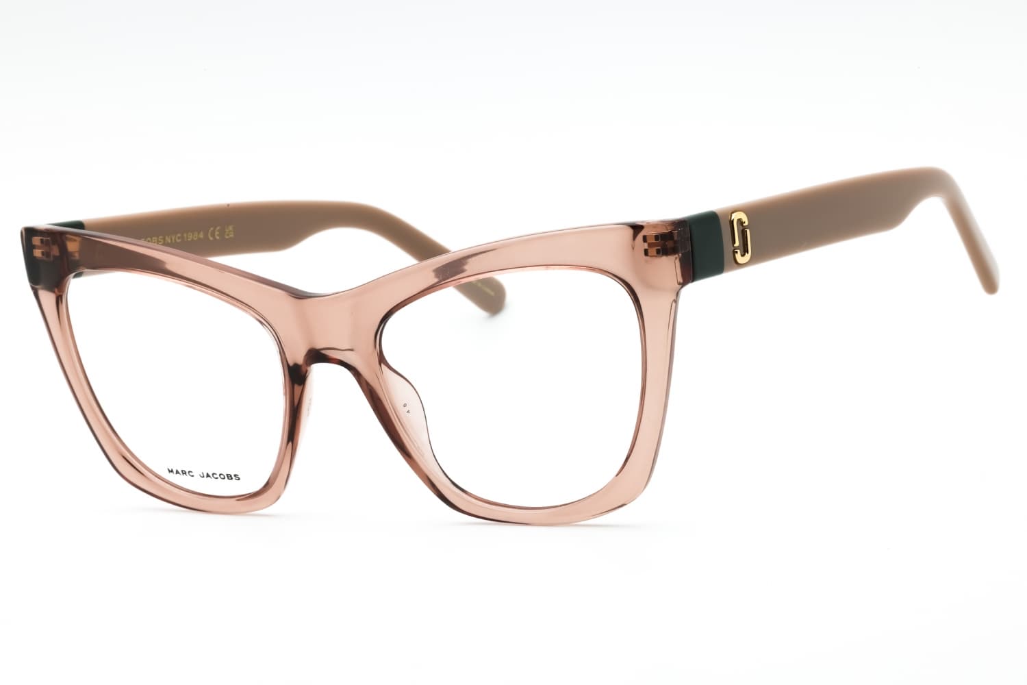 Marc Jacobs MARC 649 0F45 Eyeglasses Transparent Brown 53mm Women