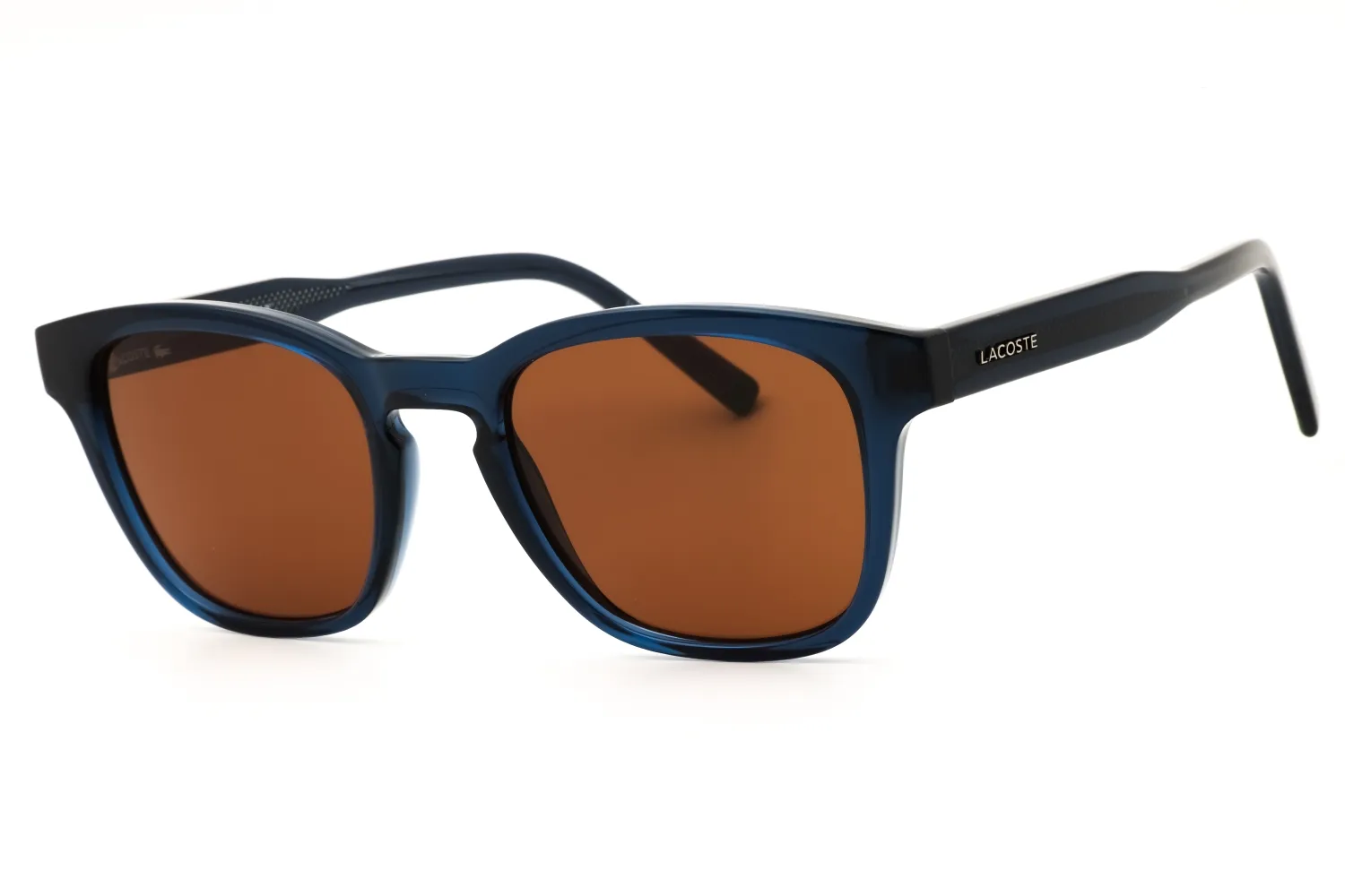 Lacoste L6026S 410 Sunglasses Transparent Blue 51mm Men
