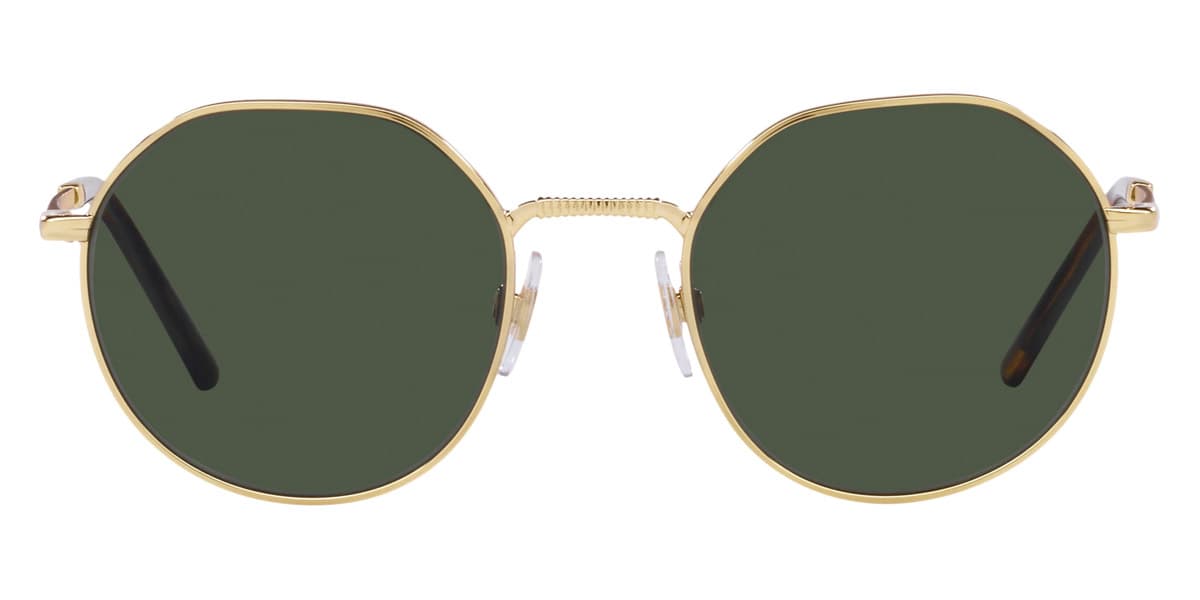 Dolce & Gabbana DG2286 Sunglasses Gold 52mm Men 2