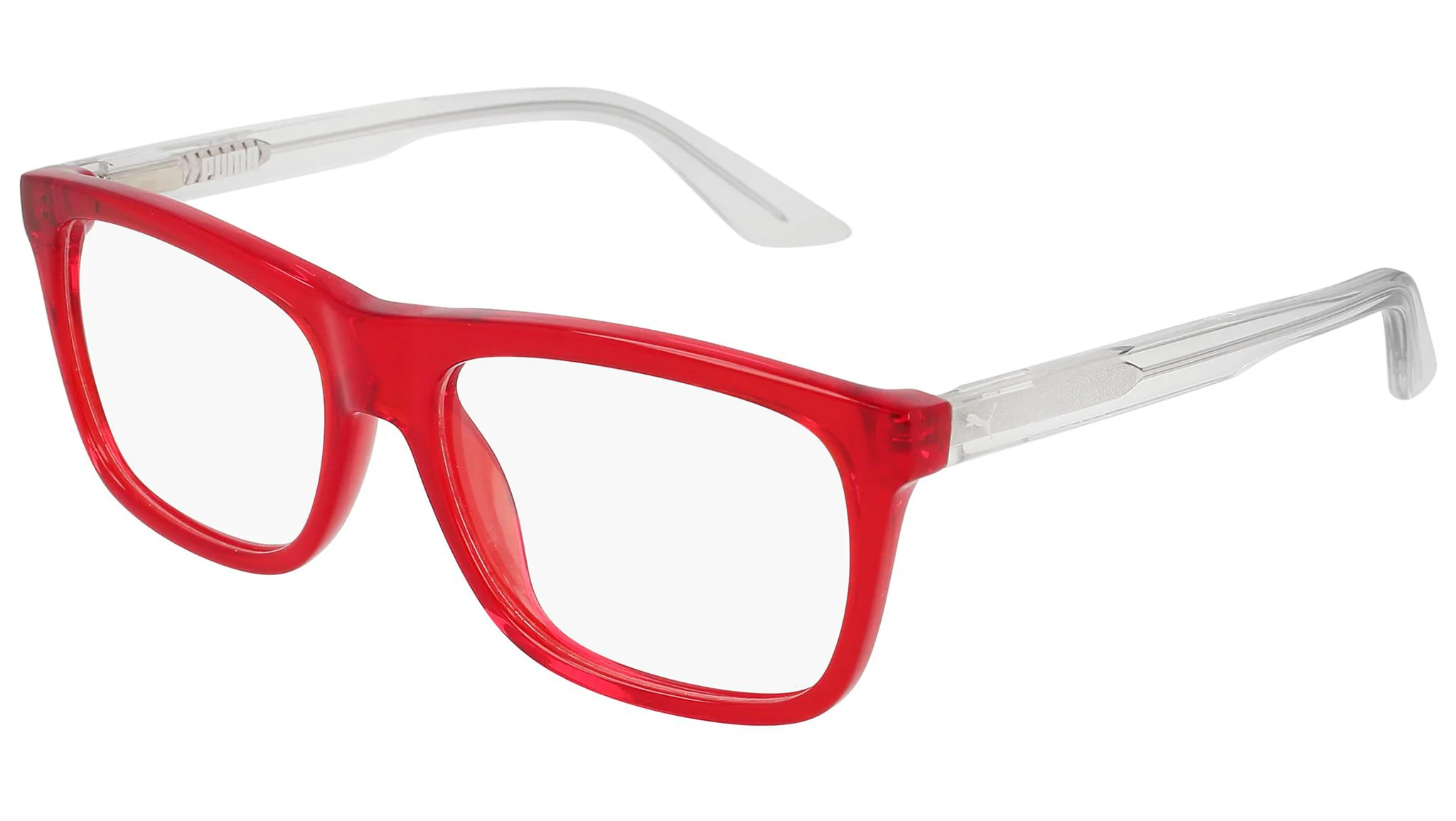 Puma PJ0008O 005 Eyeglasses Red 50mm Kids