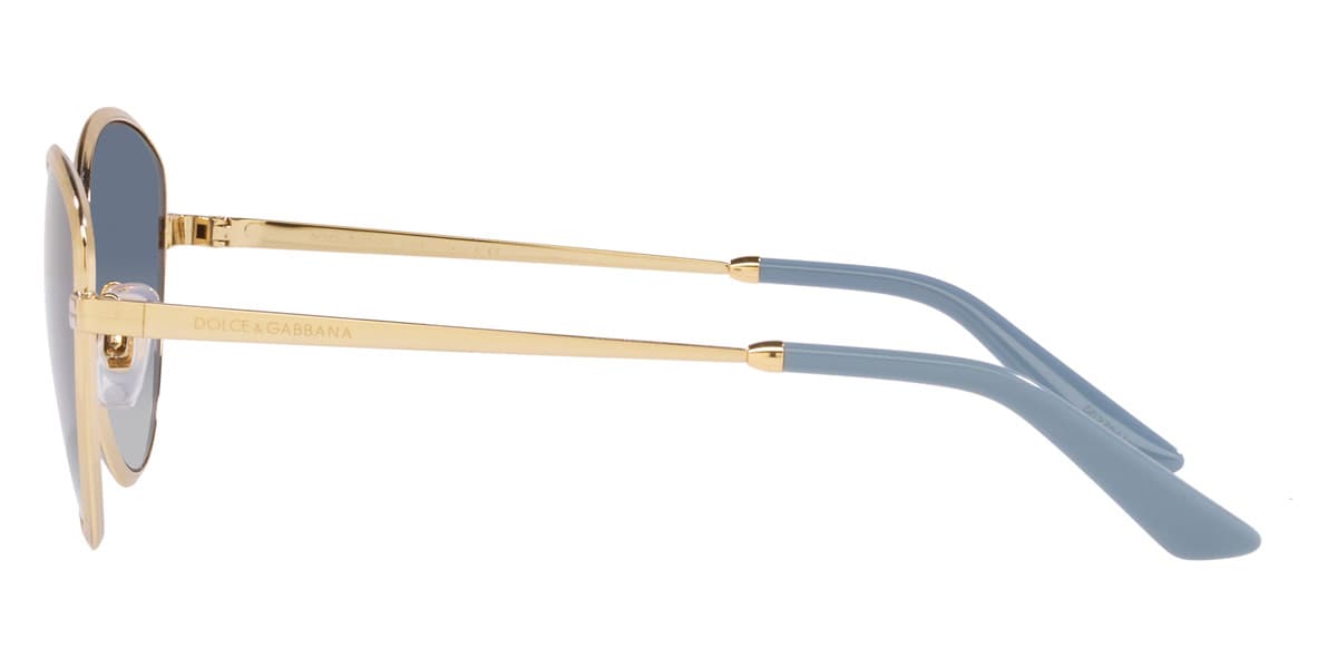 Dolce & Gabbana DG2280 0214 Sunglasses Gold 56mm Women 3