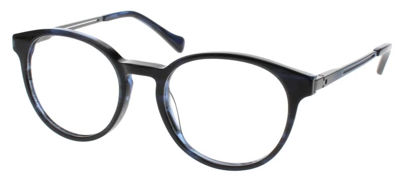 Demi+Dash Drift Eyeglasses Drift Blue Horn 47mm Kids