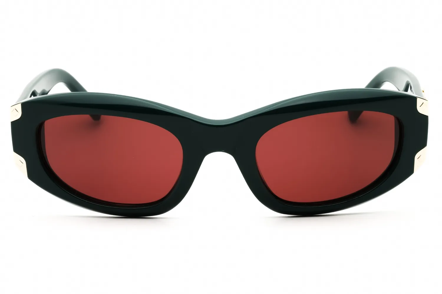MCM MW0006 96S Sunglasses Shiny Dark Green 53mm Women 2