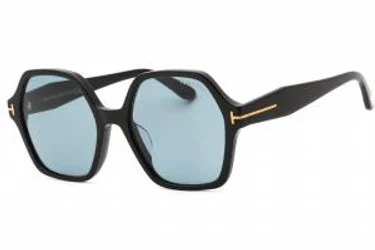 Tom Ford FT1032-F 01A Sunglasses Shiny Black 56mm