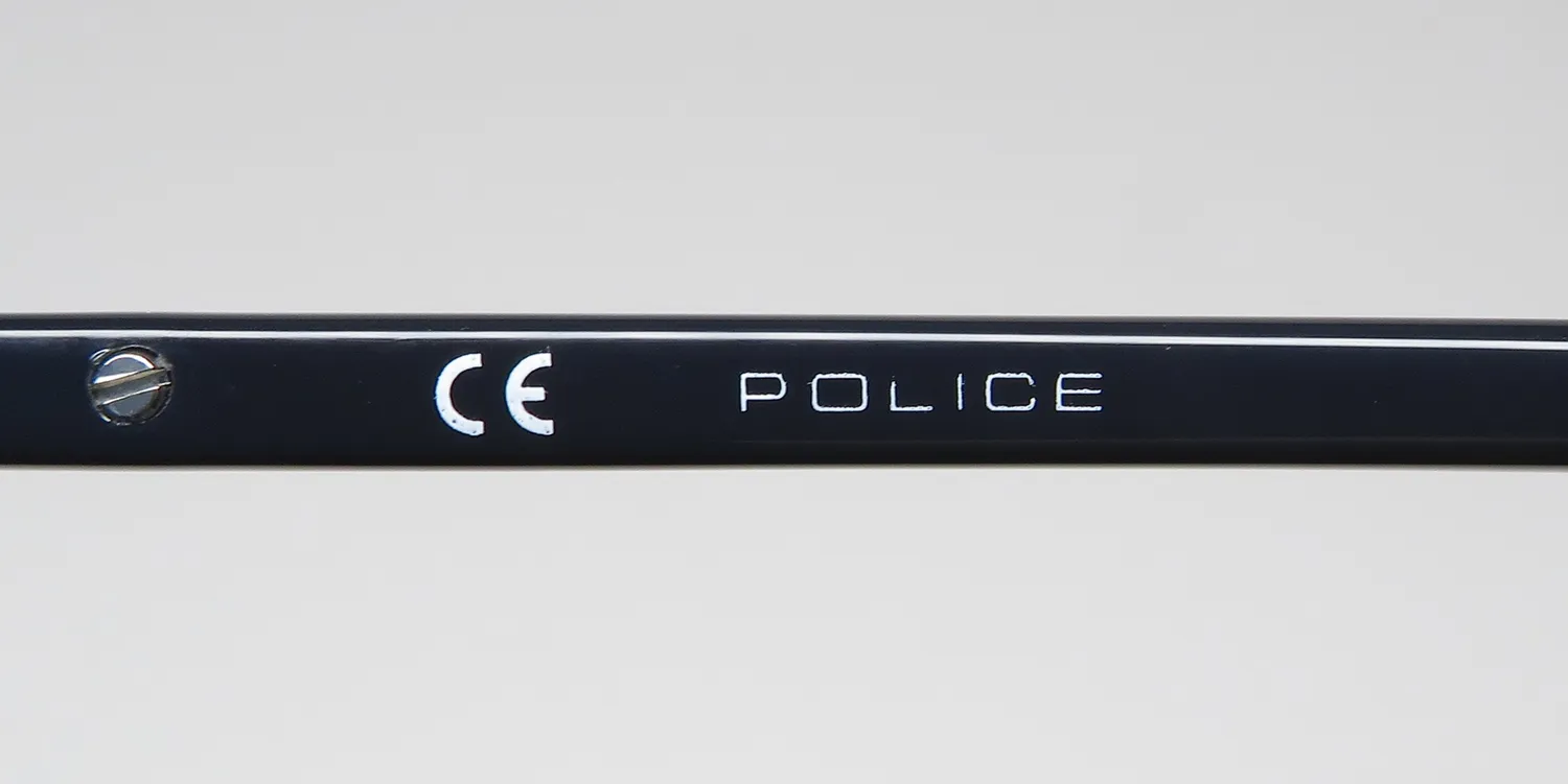 Police Sple05 09n3 Sunglasses Striped Brown 57mm 7