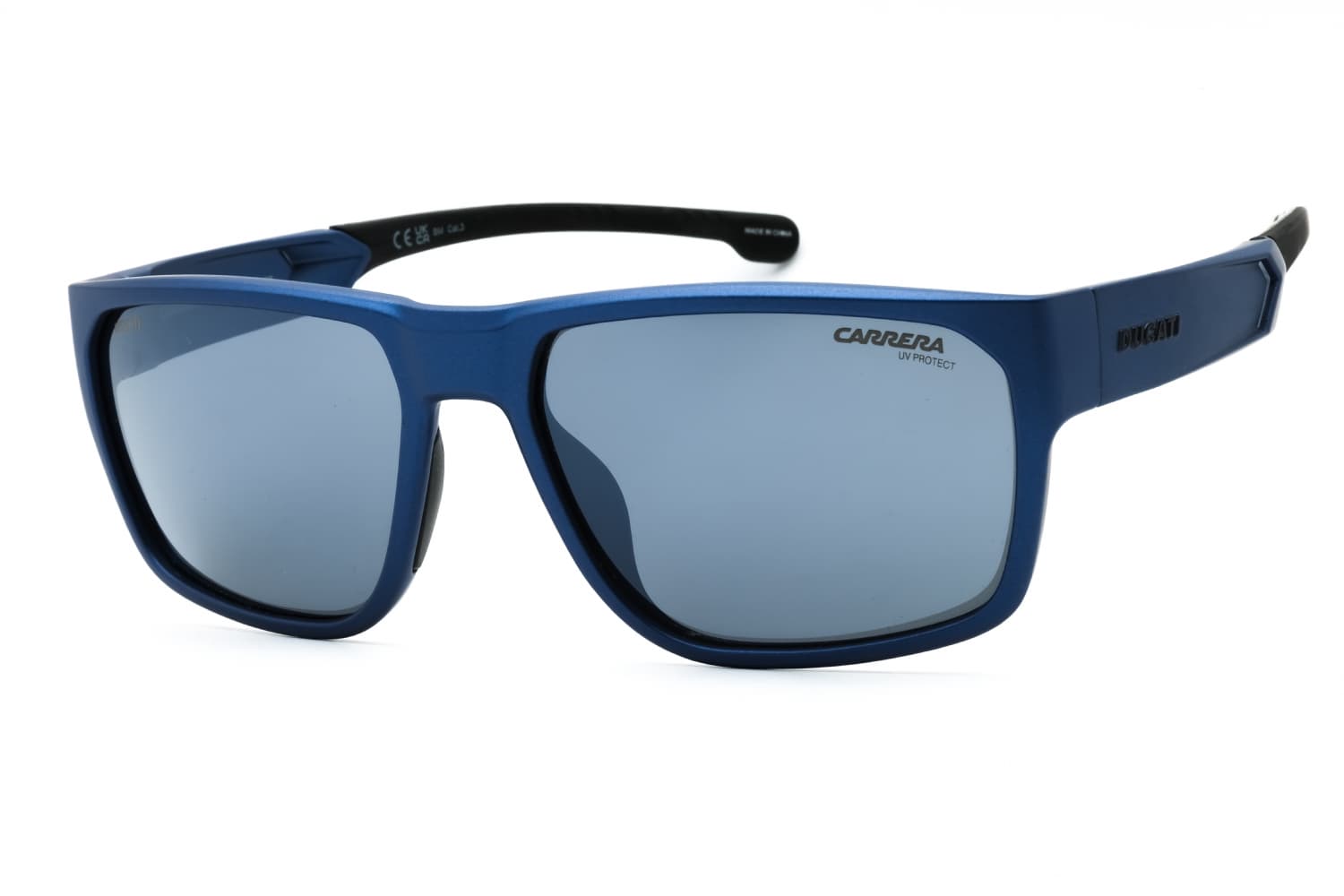 Carrera CARDUC 029/S 0TZQ Sunglasses Blue Metalized 59mm Men
