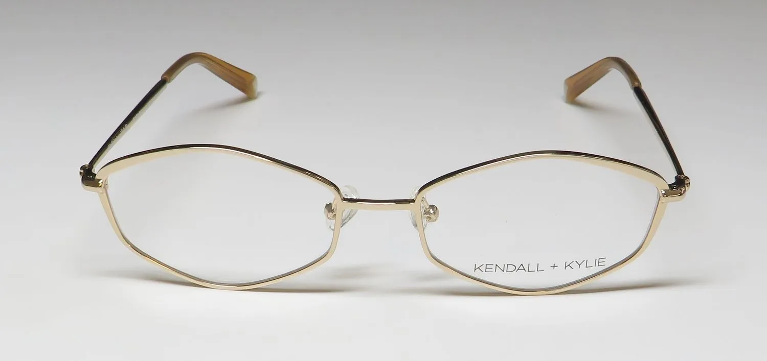 Kendall + Kylie Kko179 Harlow 719 Eyeglasses Gold 53mm 3