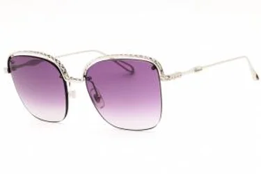 Chopard SCHD45S 0579 Sunglasses Shiny Palladium 57mm