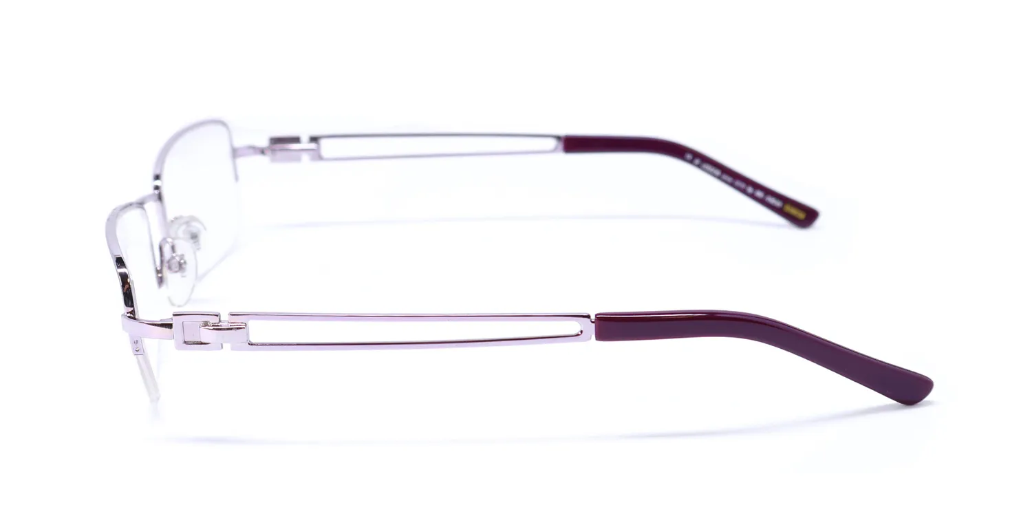 Lozza Vl2024 a88 Eyeglasses Lilac 51mm 4