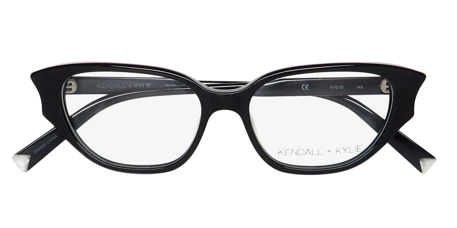 Kendall + Kylie Kko171 Tiana 001 Eyeglasses Black 51mm 2