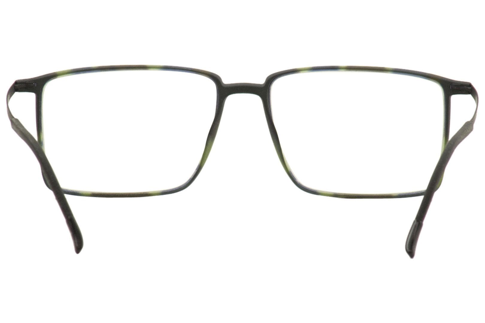Silhouette 2919 5540 Eyeglasses Wild Moss/black 53mm Unisex 4