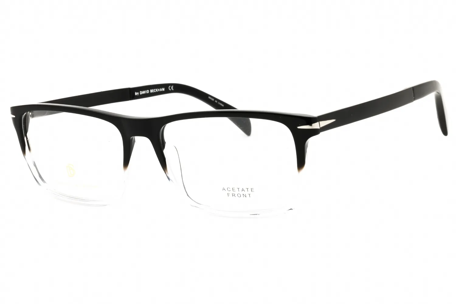 David Beckham DB 1095 07C5 00 Eyeglasses Black Cry 57mm Men