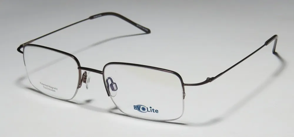 Elite Eyewear Evolite Kev 100 evolite 100 Eyeglasses Brown 48mm Unisex 2