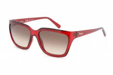 Salvatore Ferragamo SF1018S 655 Sunglasses Crystal Wine 59mm