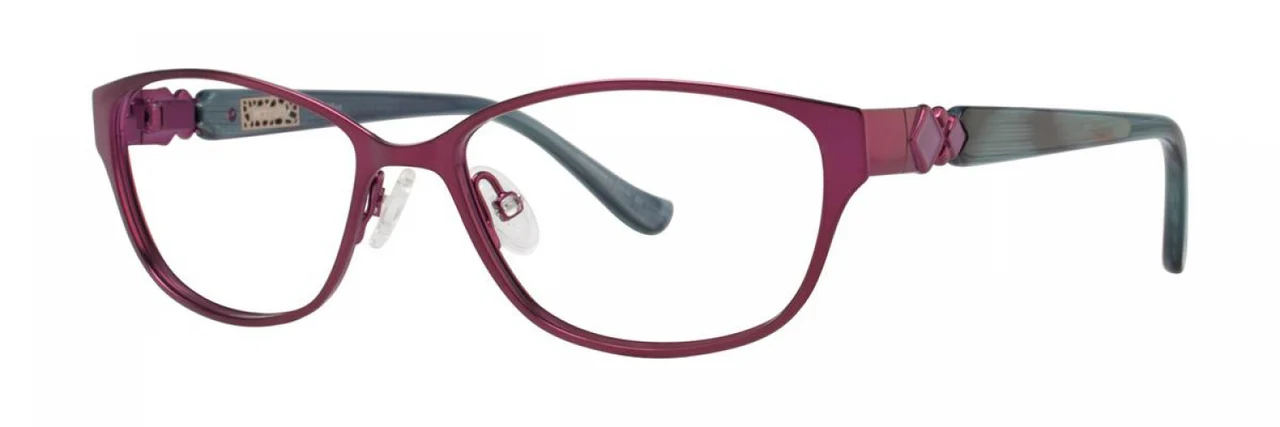 Kensie Chiffon Eyeglasses Burgundy 50mm Women