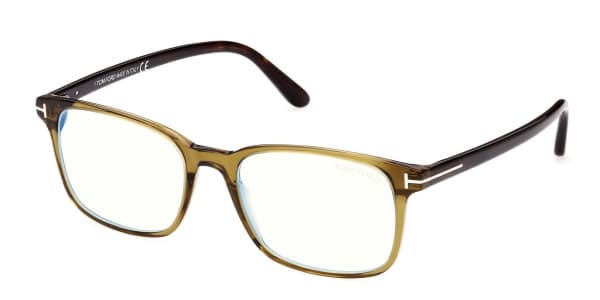 Tom Ford TF5831-B 096 FT5831-B Blue-Light Block Eyeglasses Multicolor 53mm Men
