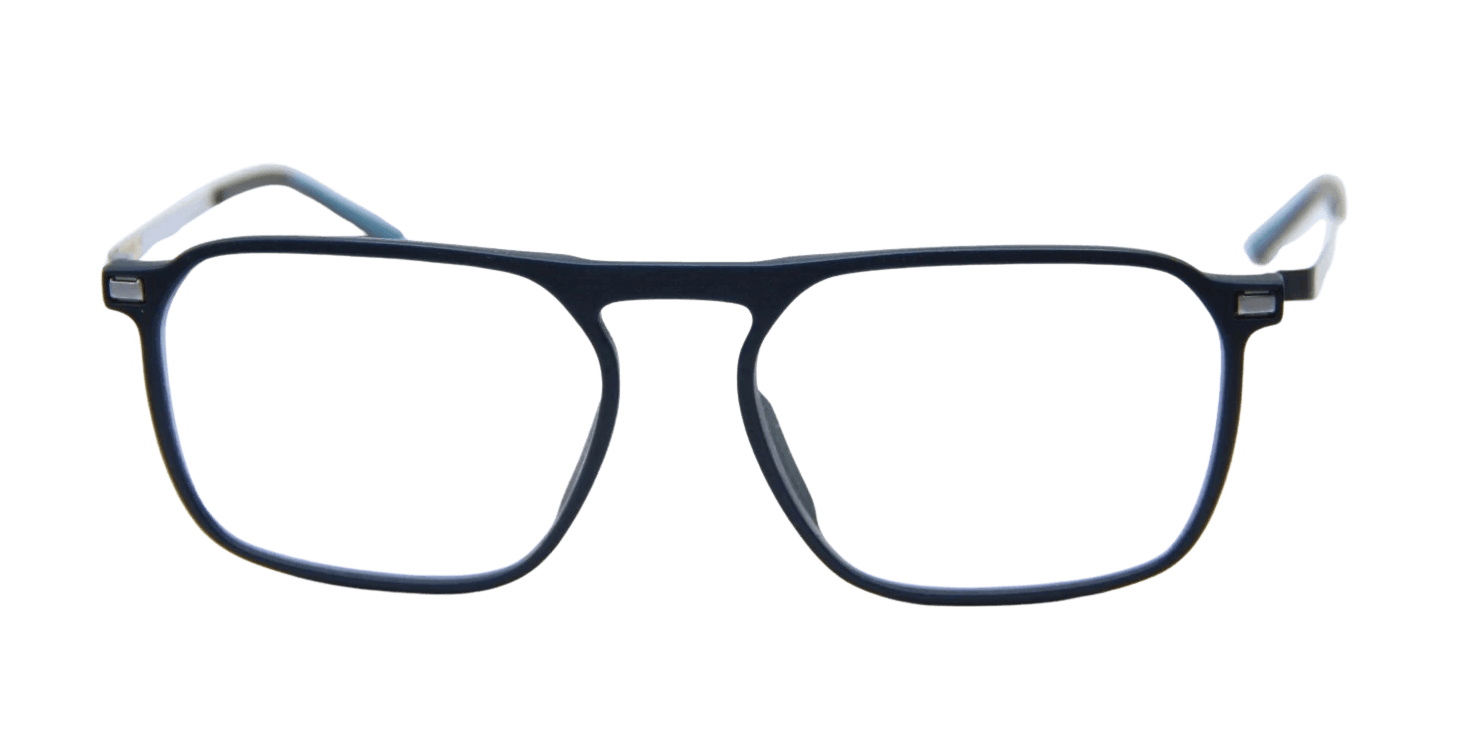 McLaren MLOP98O01 C03 Eyeglasses Blue Silver 55mm Men
