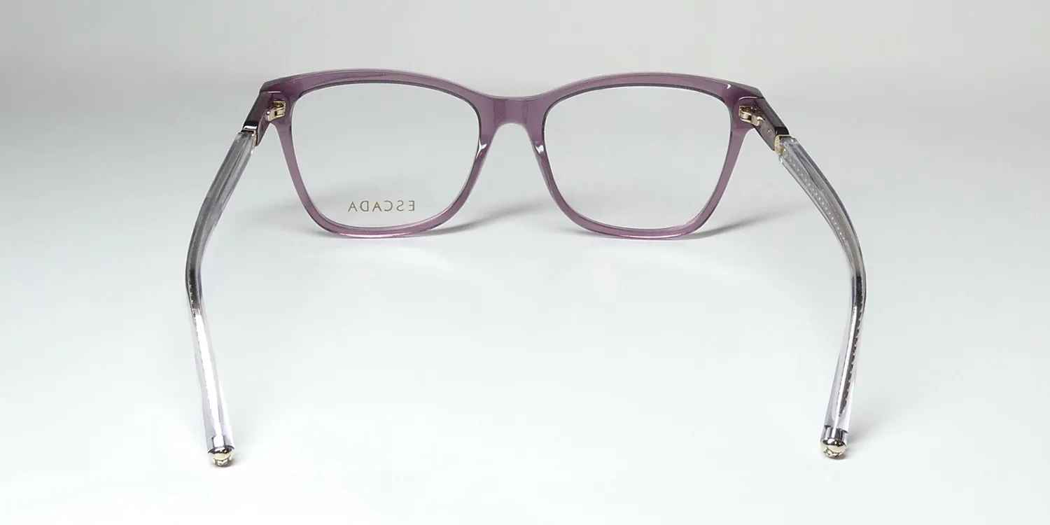 Escada VESD85 09px Eyeglasses Transparent Violet 54mm 5
