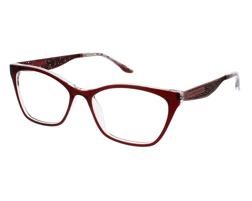 BCBGMAXAZRIA Bexley Eyeglasses Burgundy Laminate 49mm Women
