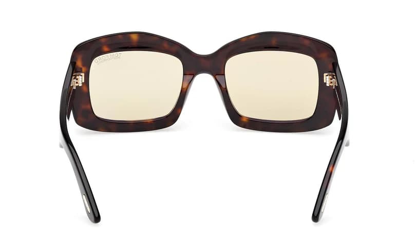 Tom Ford FT1218 52E Sunglasses Dark Havana 53mm Women 4