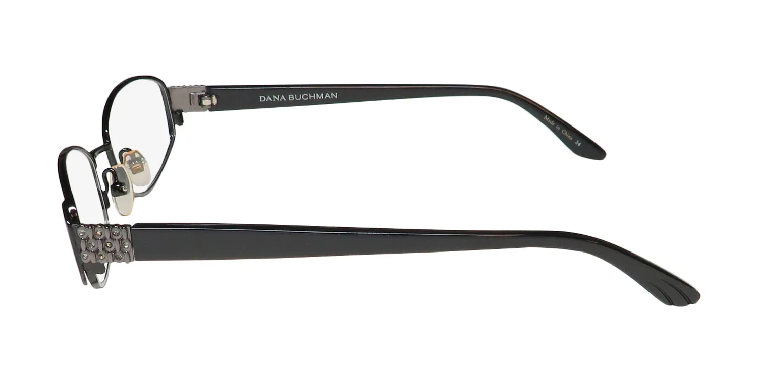 Dana Buchman Emily bk Eyeglasses Black 49mm 4