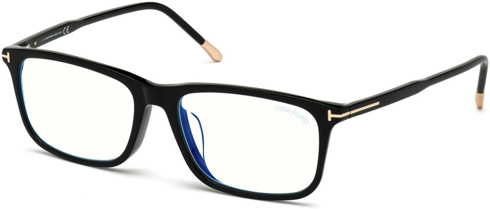 Tom Ford TF5646-D-B 001 Eyeglasses Black 57mm Men