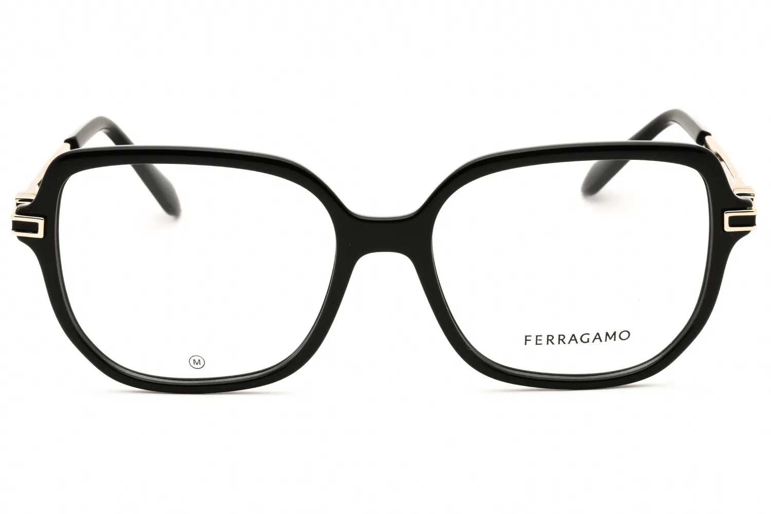 Salvatore Ferragamo SF3012 001 Eyeglasses Black 53mm Women 2