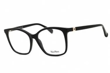Max Mara MM5023 001 Eyeglasses Shiny Black 55mm
