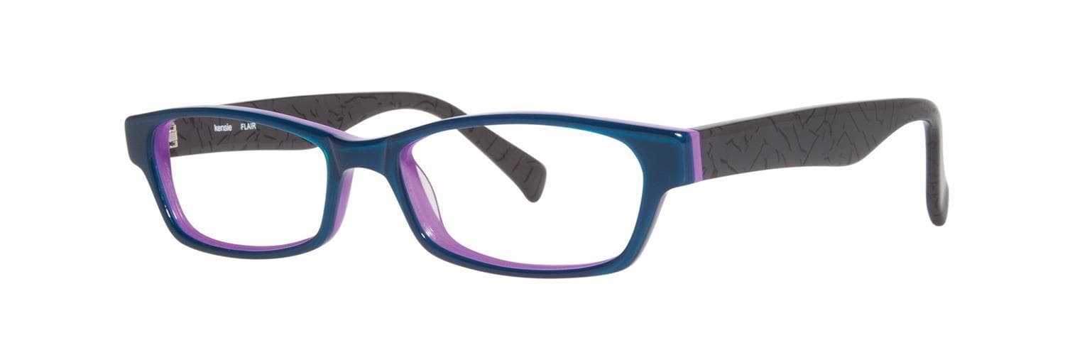 Kensie Flair Eyeglasses Aqua 49mm Women