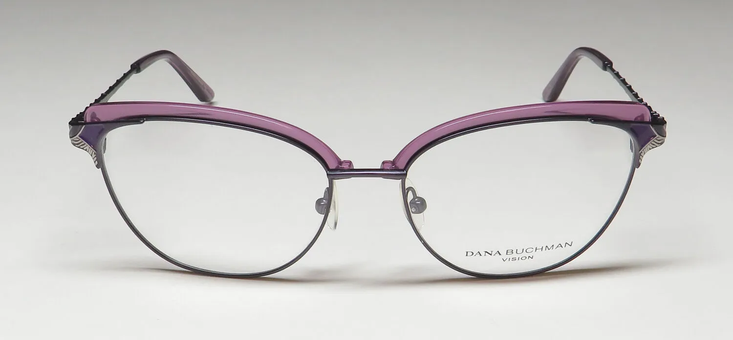 Dana Buchman Charleigh li Eyeglasses Lilac 52mm 3
