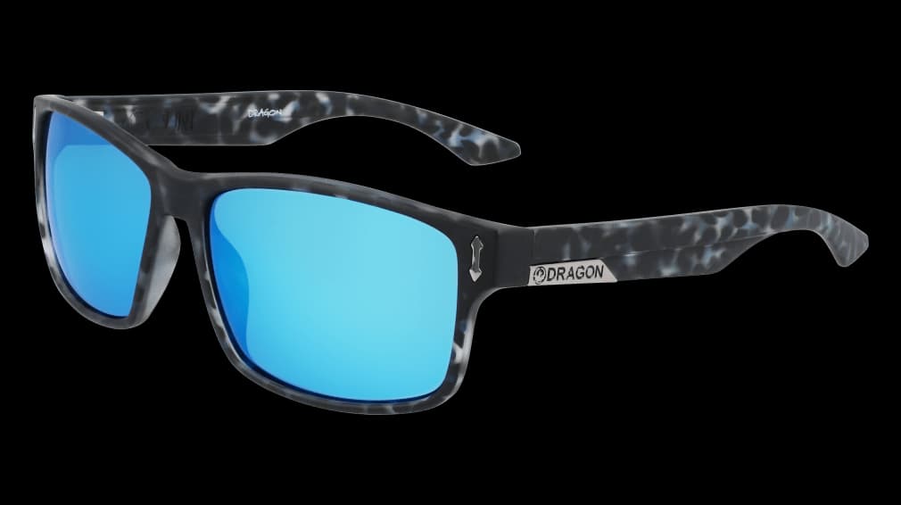 Dragon DR COUNT LL Ion 462 Sunglasses Matte Midnight Tortoise 58mm Men