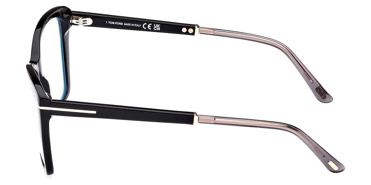 Tom Ford TF5893B ECO 001 Eyeglasses Black 55mm Women 3
