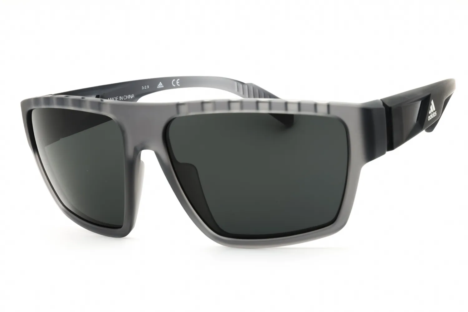 Adidas SP0008 20A Sunglasses Grey 61mm Men