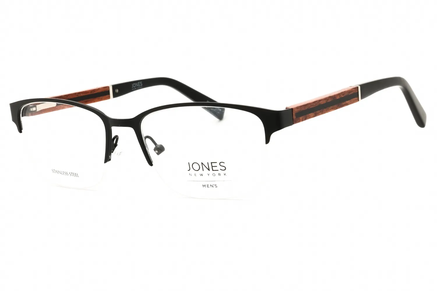 Jones New York VJOM375 0BLA Eyeglasses Black 53mm Men